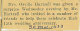 Anniversary- Hartzell, Orville and Viola Anniversary- Hartzell, Orville and Viola
