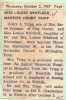 Marriage- Whitlock, Louise-Tripp, Henry Marriage- Whitlock, Louise-Tripp, Henry