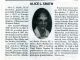 Obituary- Smith, Alice Obituary- Smith, Alice
