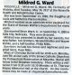 Obituary- Ward, Mildred Obituary- Ward, Mildred